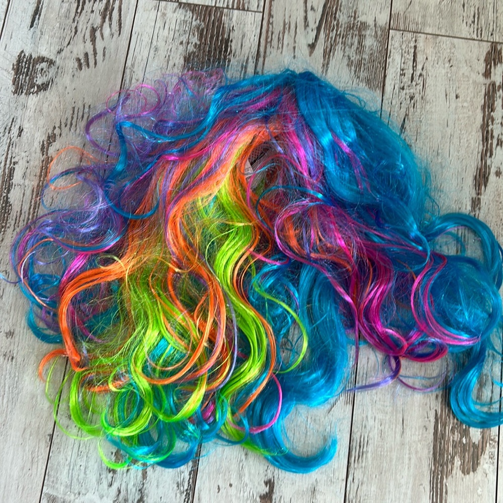 Rainbow 🌈 High wig